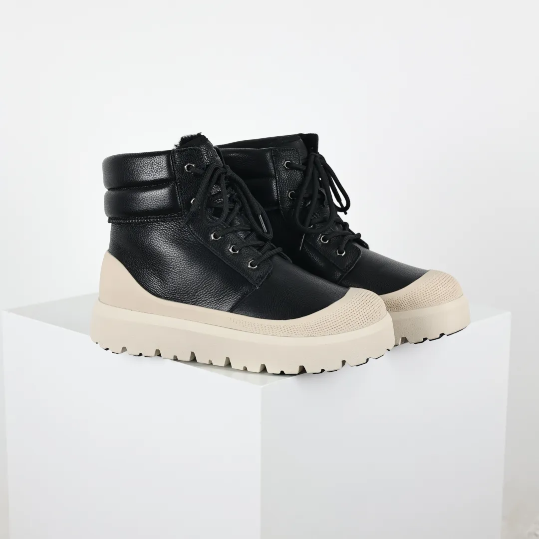 Copy price 💰720 Core recommendation Good price UGG sheepskin and fur integrated snow boots for men and women on the platform for foreign trade UGG Neumel Weather Hybrid men's high-top snow boots 1158208 Produced by the production line of a ten-year-old brand shoemaking factory, paying attention to every detail Longfeng A-grade genuine sheepskin and fur integrated products are completely manufactured in accordance with the ZP process. Size: 35 36 37 38 39 40 41 42 43 44 45